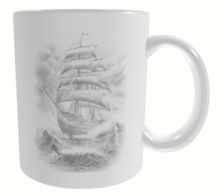Tasse - Segelschiff