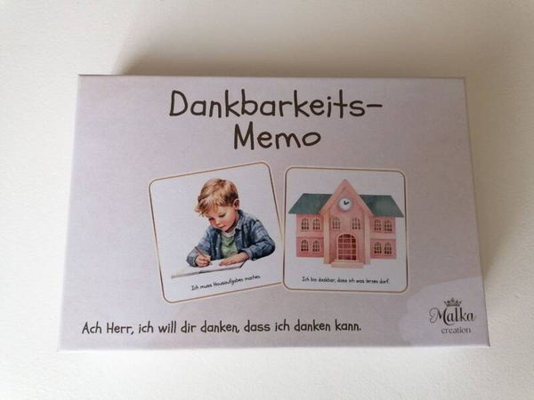 Dankbarkeits-Memo