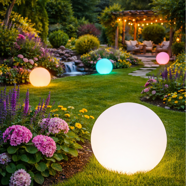 Solar-LED Ball 30cm Durchmesser