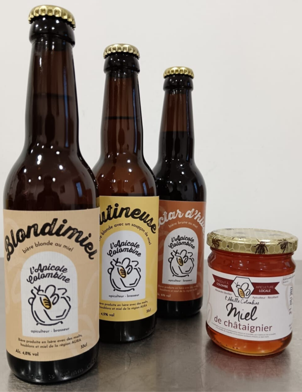 Bière artisanale l'Apicole Colombine