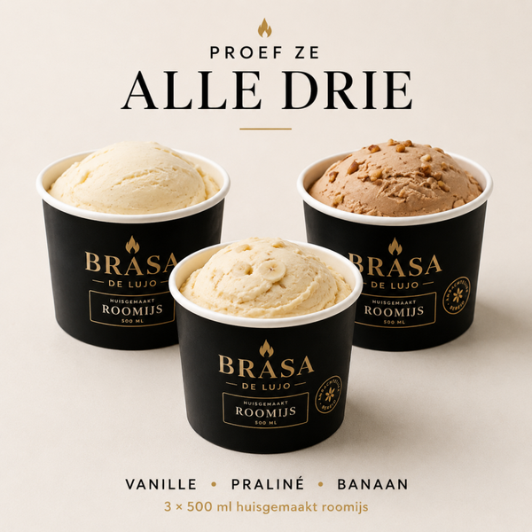 Roomijs Proef ze alle 3
