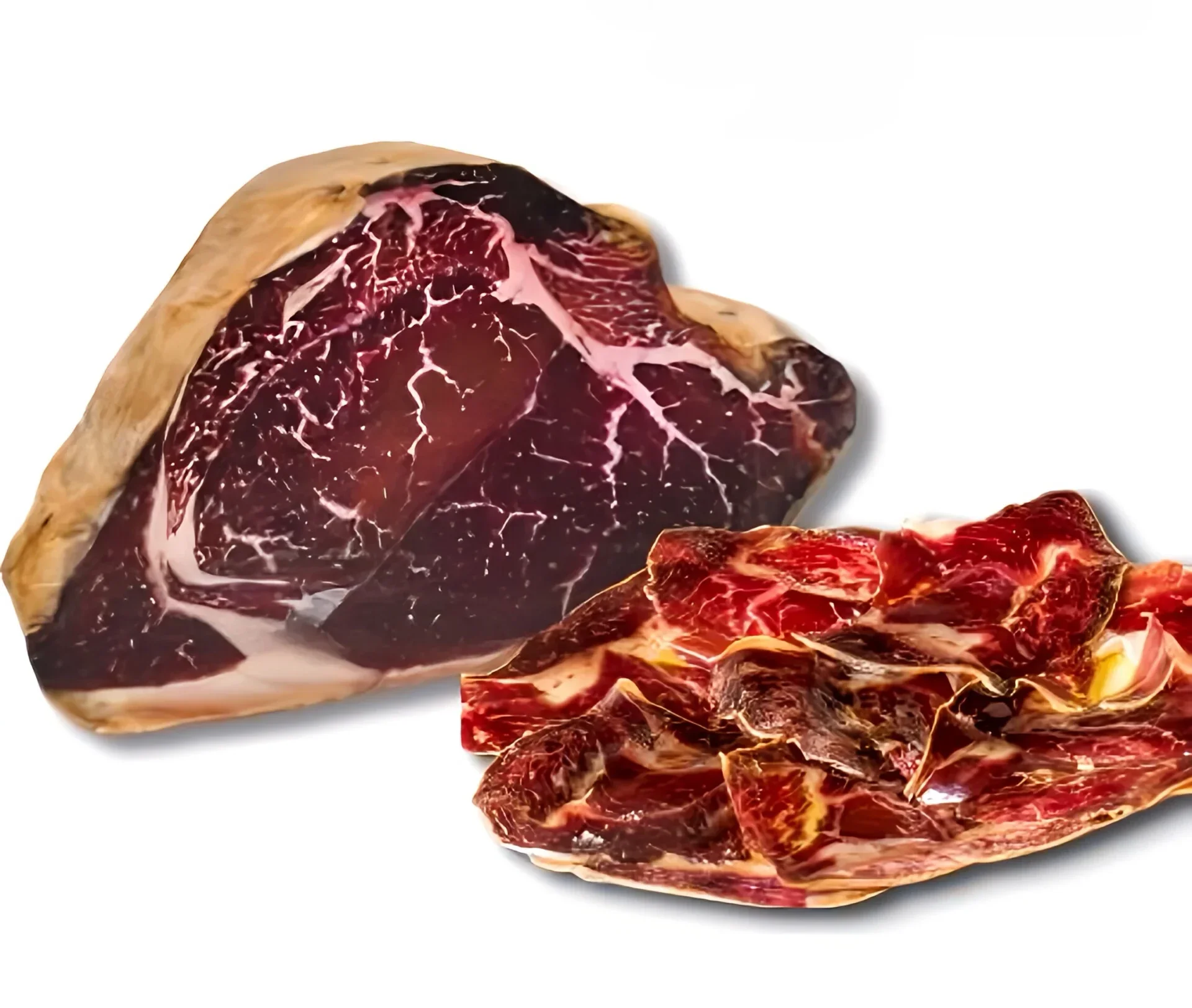 Cicna de Leon 100 gram gesneden en opgemaakt op schaal.