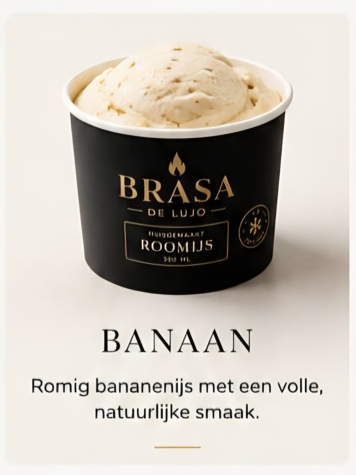Roomijs Banaan