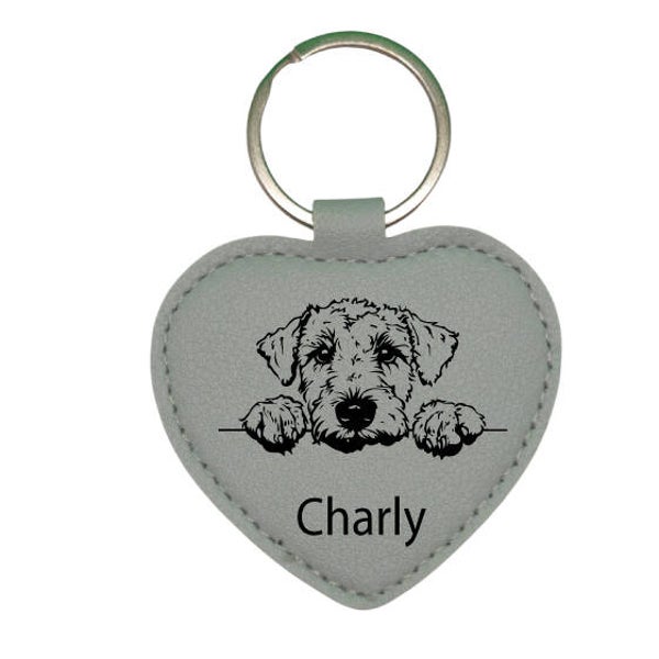 Hundemarke mit Gravur geräuschlos BEDLINGTON TERRIER