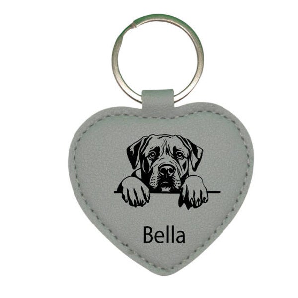 Hundemarke mit Gravur geräuschlos Boerboel