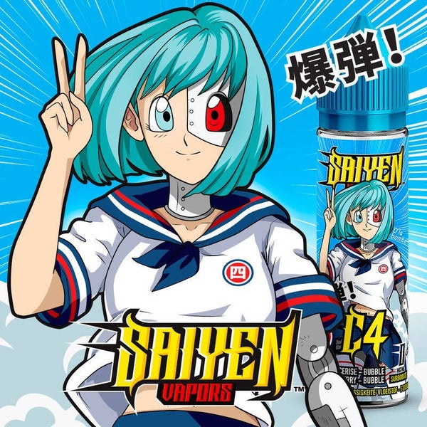 C4 50ml Saiyen Vapors - Swoke
