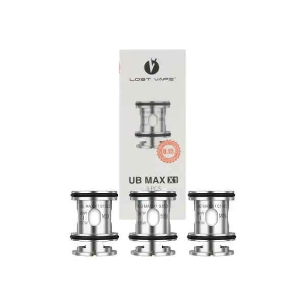 Résistances UB Max V2 0.15Ω (3pcs) - Lost Vape