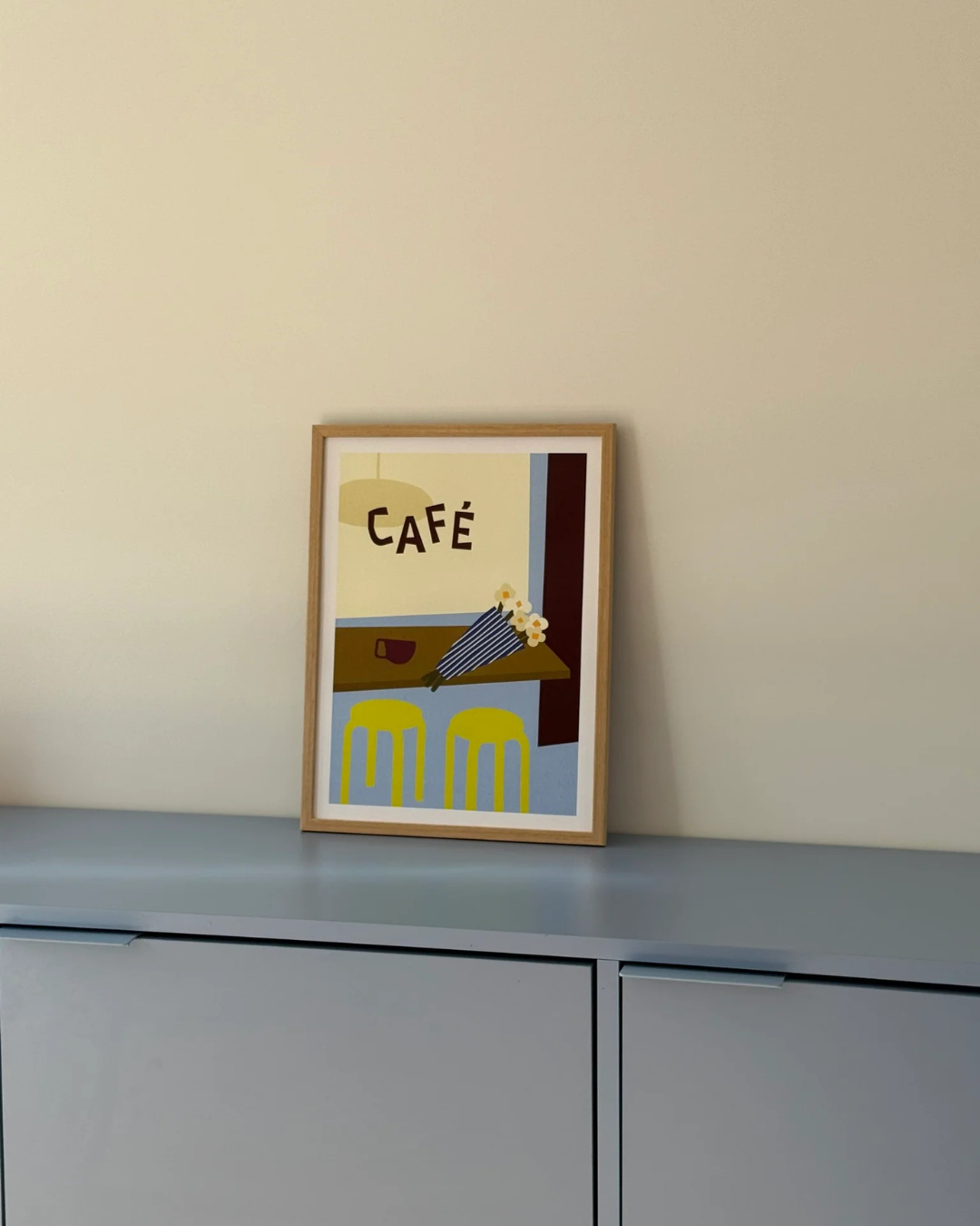 Scandinavische poster interieur Hej Hygge