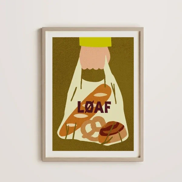 Poster Fisk loaf | 30x40cm