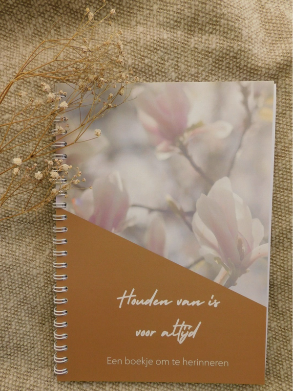 Invulboek | Houden van is voor altijd - Herinneringsboek