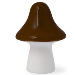 Herfstdecoratie paddenstoel bruin keramiek | Storefactory
