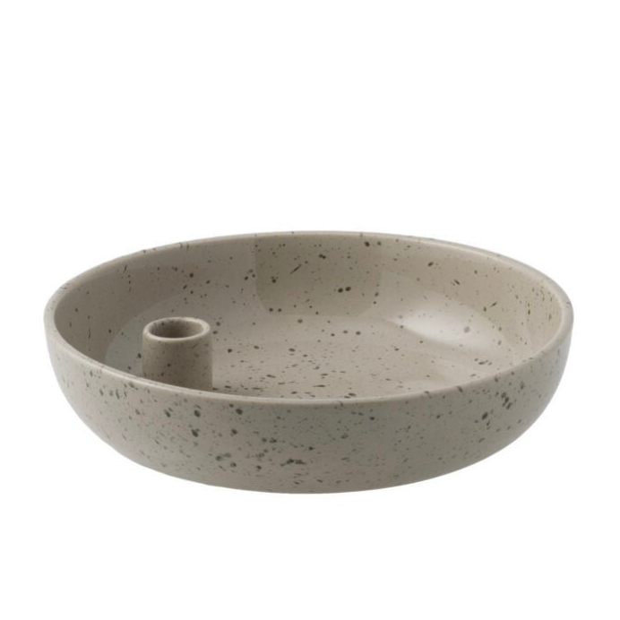 Kandelaar warm grijs Lidatorp large | Storefactory