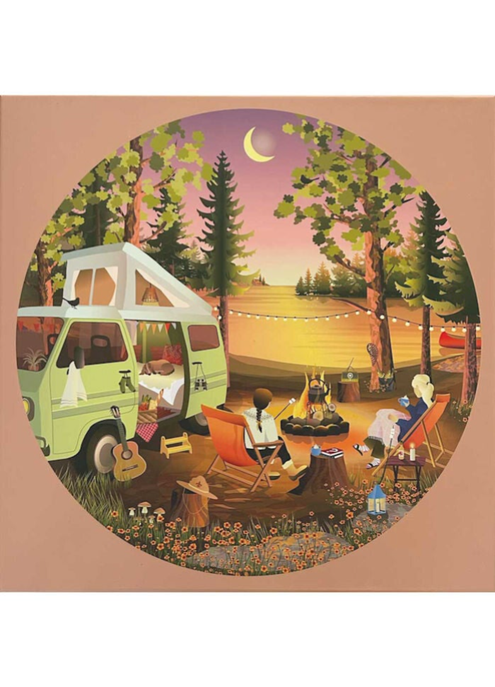 VISSEVASSE puzzel 1000 stukjes | Van Life