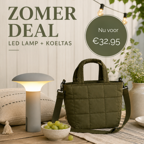 Zomerdeal | Led lamp + Koeltas