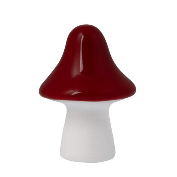 Herfstdecoratie rode paddenstoel keramiek | Storefactory