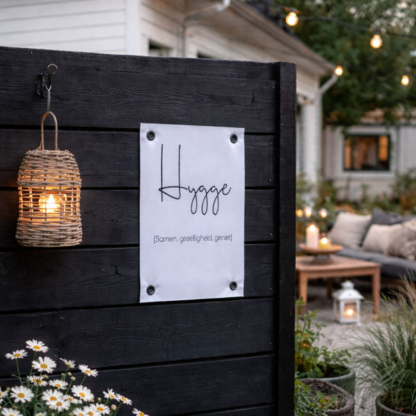Hygge tuinposter 30x40cm