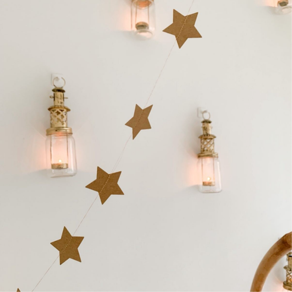 Sterrenslinger | Bruin - 7,5m | Hej Hygge