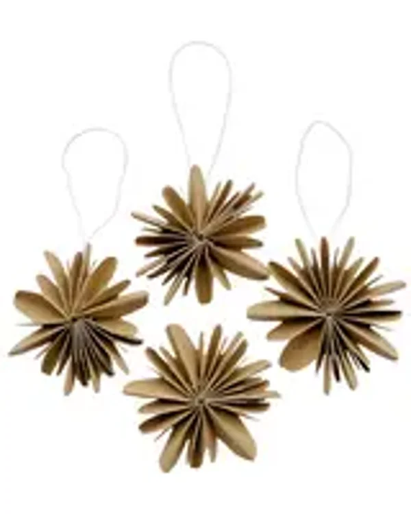 Papieren kerstdecoratie | Kersthanger kleur Coffee | Hej Hygge