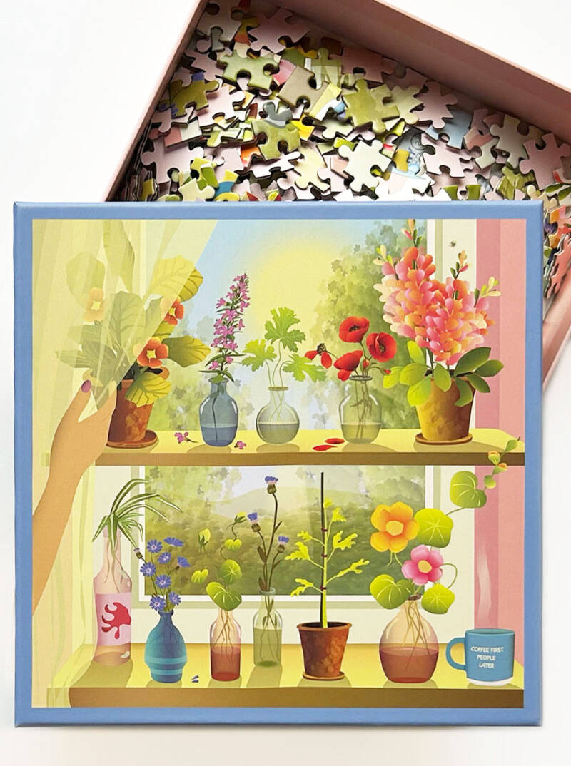 Vissevasse puzzel 500 stukjes