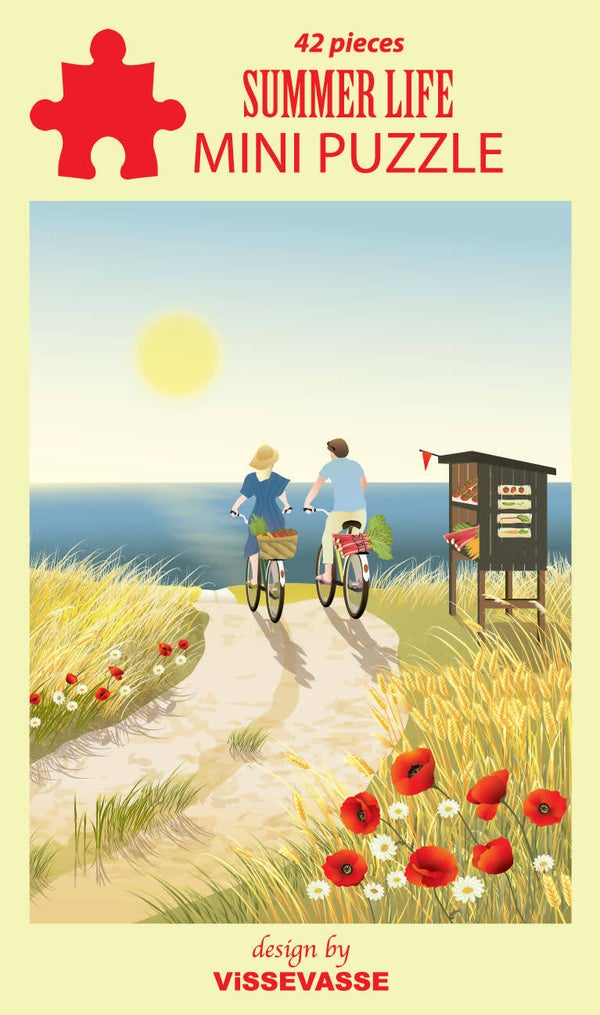 VISSEVASSE mini puzzel Summer life