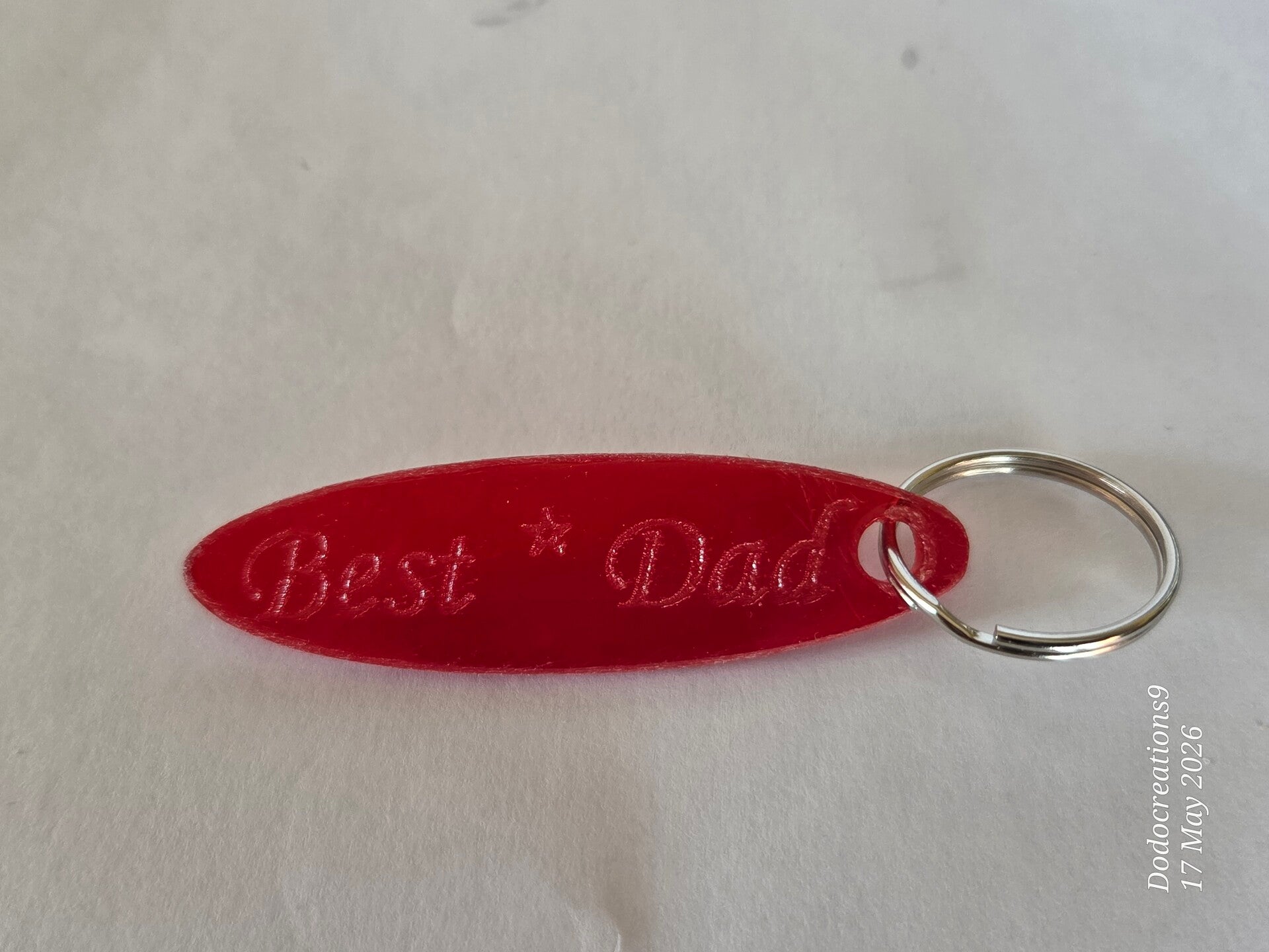 Best Dad keyring