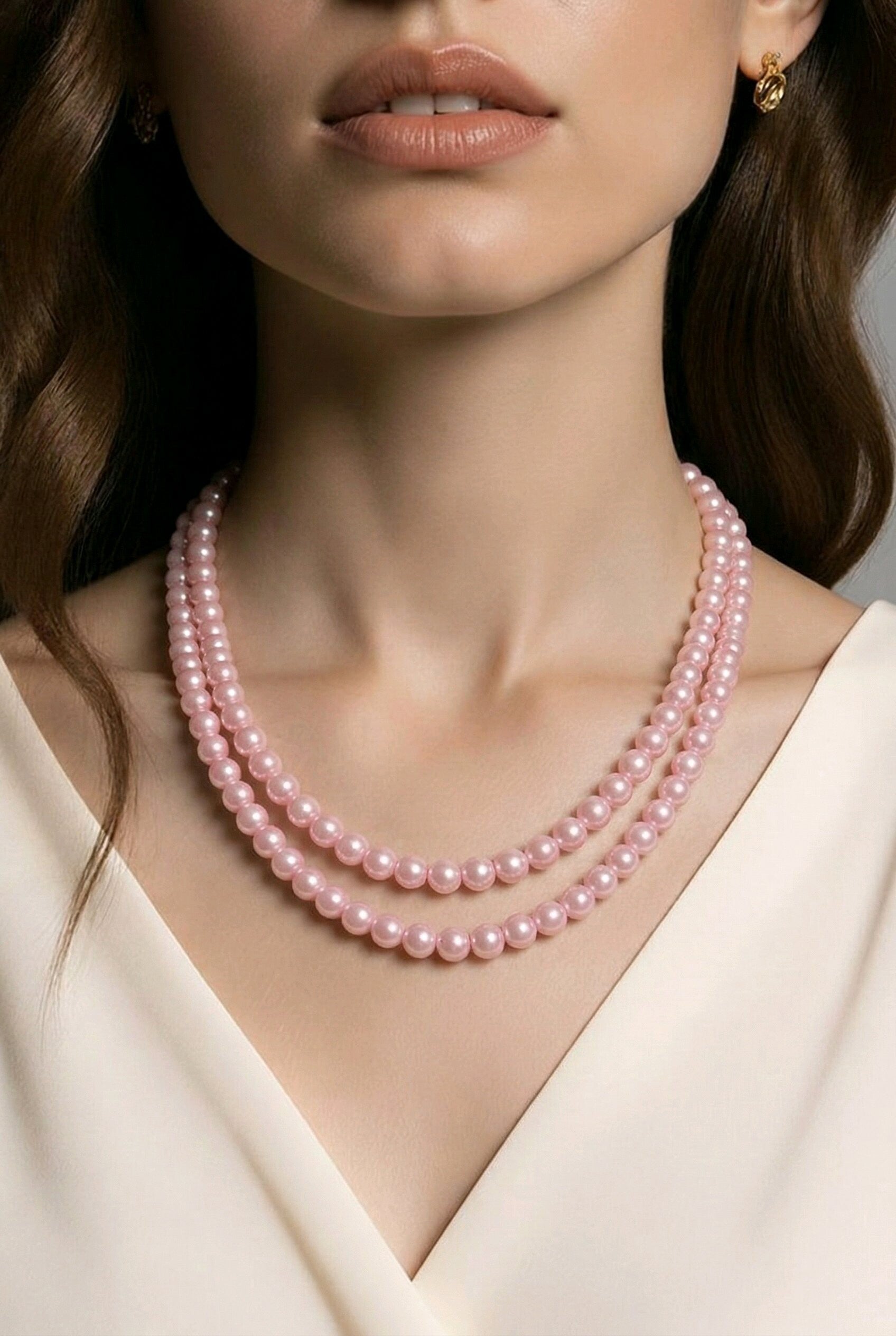 Collier collection Éclat rosé