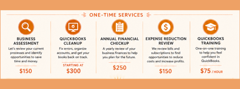 add on packages for transparent, accurate bookkeeping services in smith mountain lake virginia