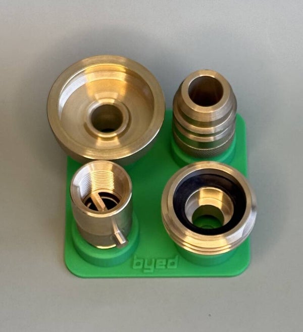 Houder voor LPG koppelingen