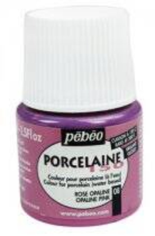 08 Pébéo porseleinverf – Opaline roze