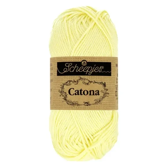 Scheepjes Catona 100 lemon Chiffon