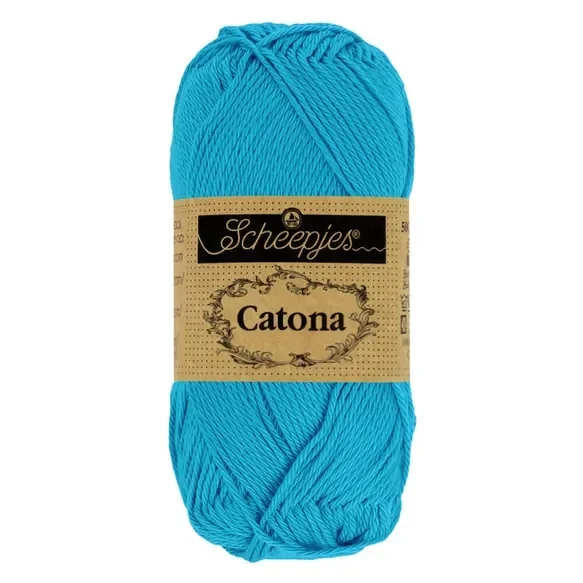 Scheepjes Catona 146 Vived Blue