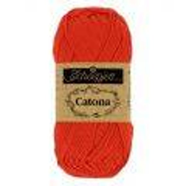 Scheepjes Catona 390 Poppy Rose