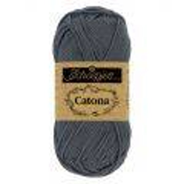 Scheepjes Catona 393 Charcoal