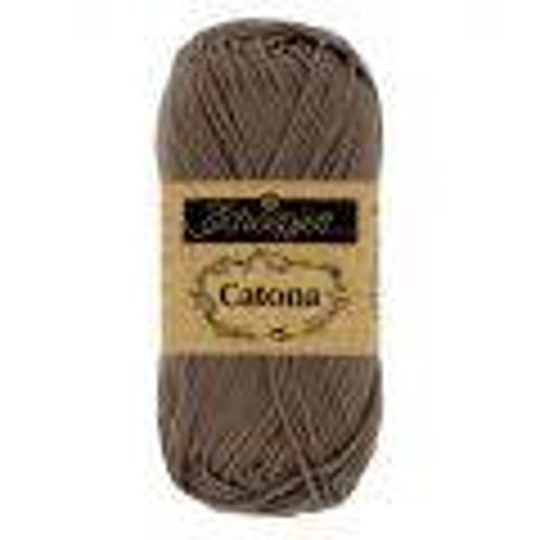Scheepjes Catona 507 Chocolate