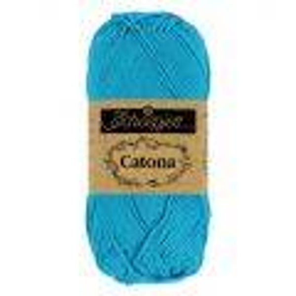Scheepjes Catona 146 Vived Blue