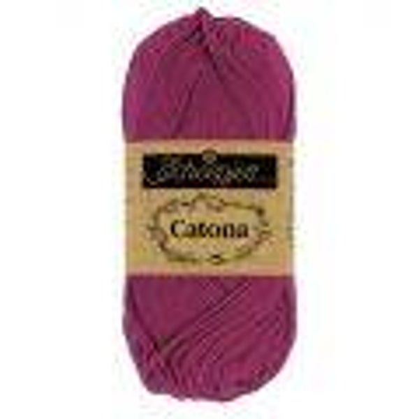 Scheepjes Catona 128 Tyrian Purple