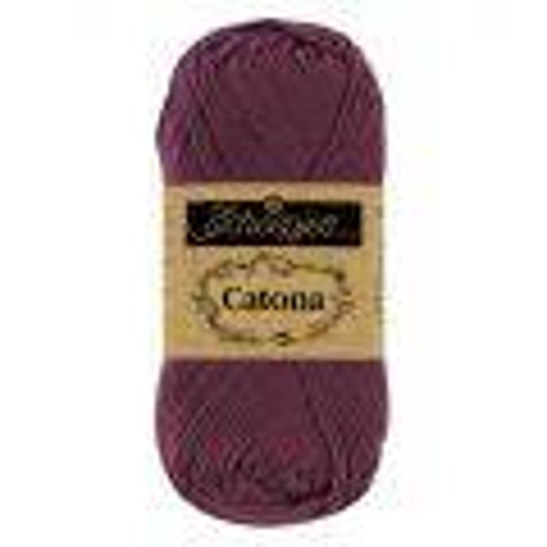 Scheepjes Catona 394 Shadow Purple