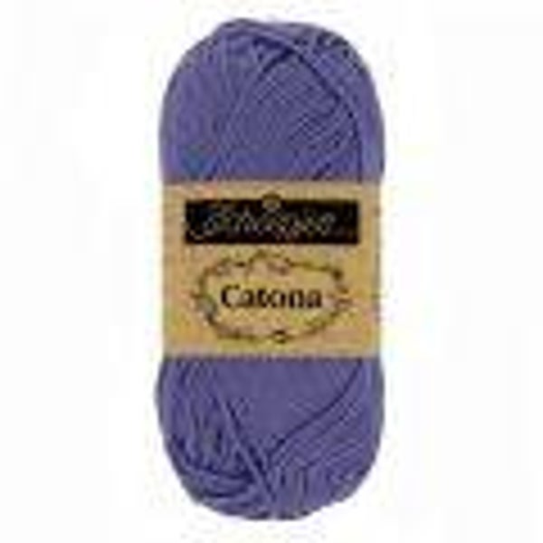 Scheepjes Catona 508 Deep Amethyst