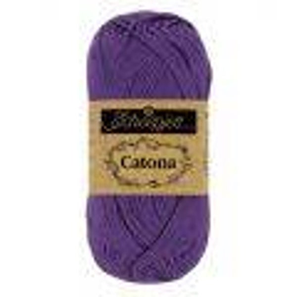 Scheepjes Catona 521 Deep Violet