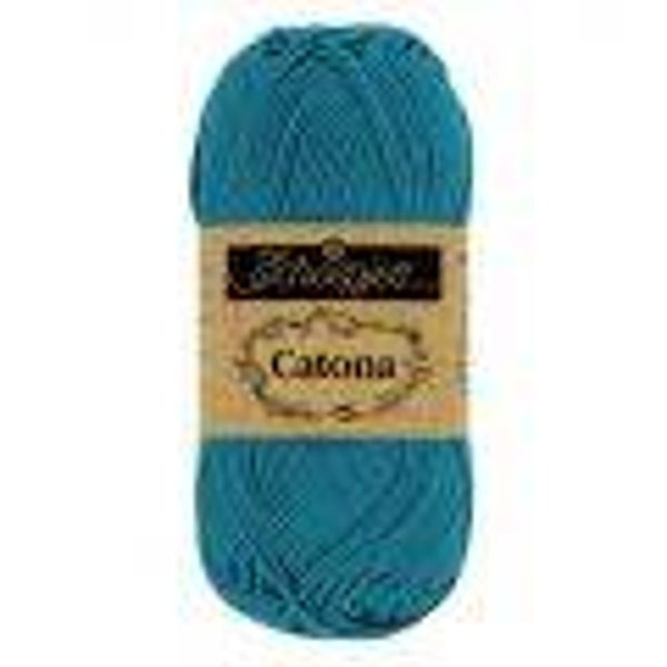 Scheepjes Catona 400 Petrol Blue
