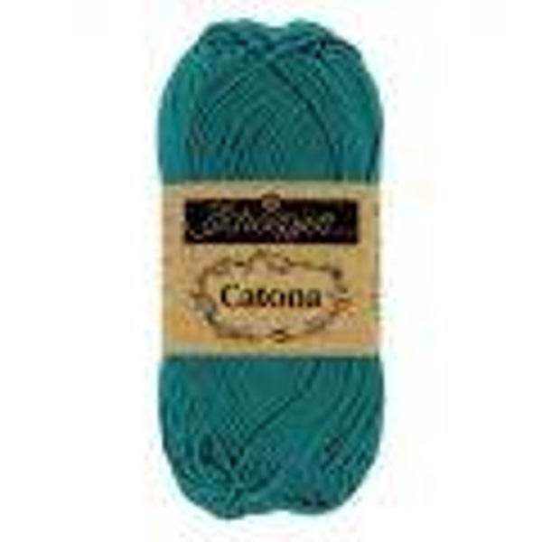 Scheepjes Catona 401 Dark Teal