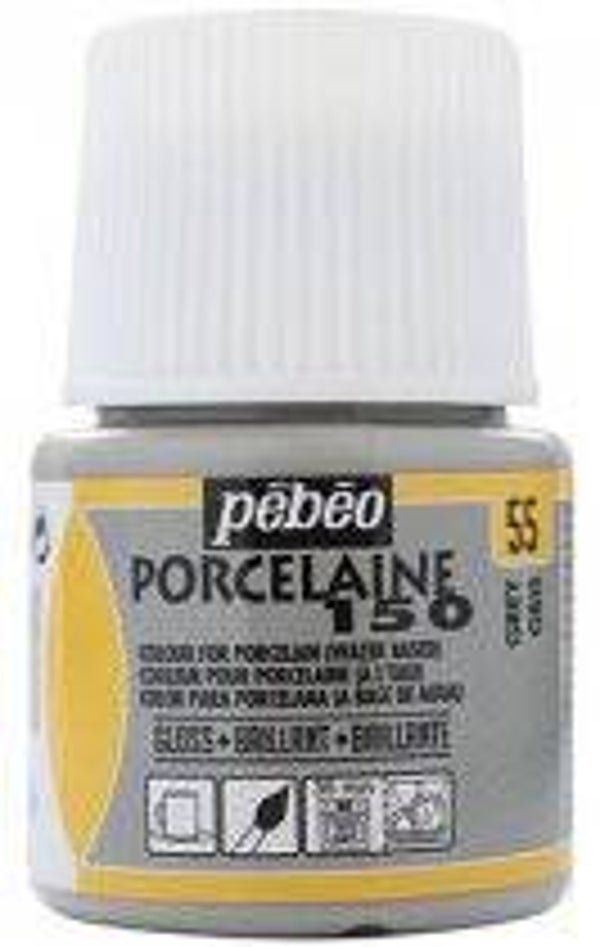 55 Pébéo porseleinverf – Grijs
