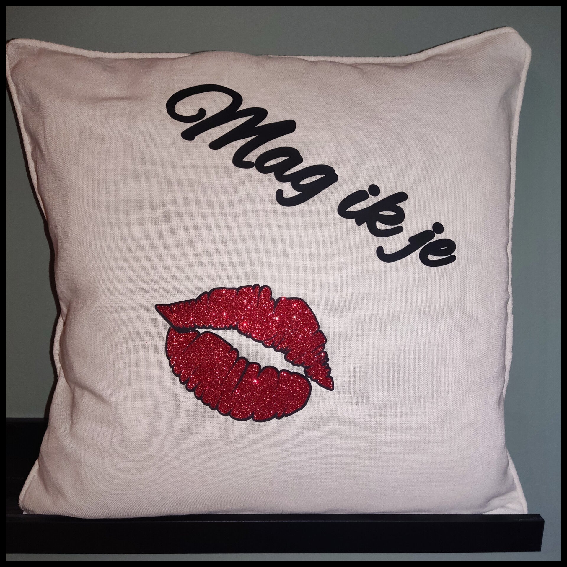 Kussen Mag ik je kussen