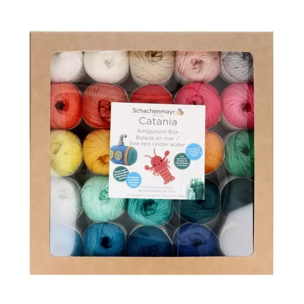 Catania Amigurumi box 25x20g Underwater