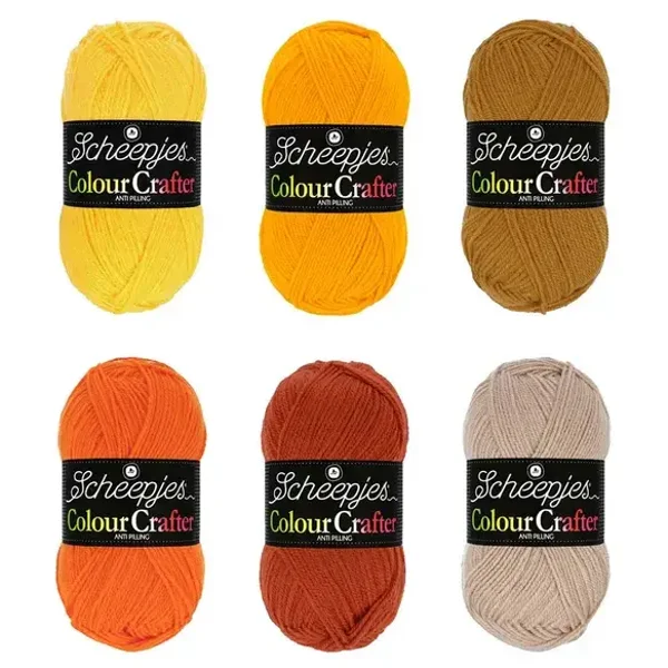 Scheepjes Colour Crafter colour packs
