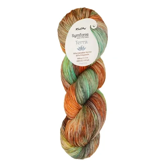 Symfonie Terra variegated 1x100g - 2031 Lagoon Dream