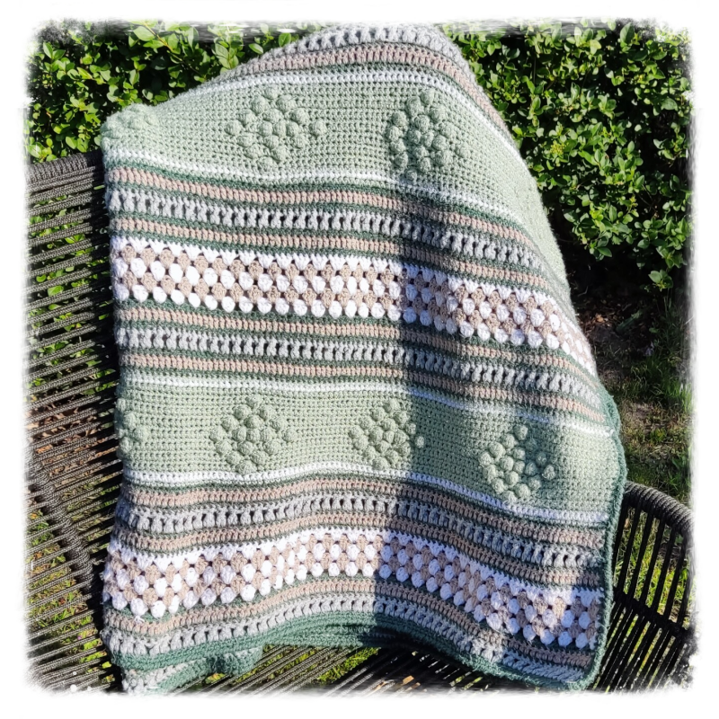 gehaakt plaid lossenenvasten