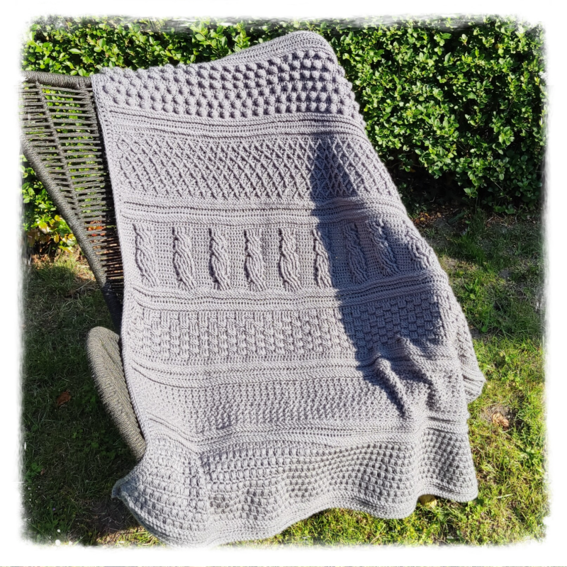 gehaakte plaid droomdeken