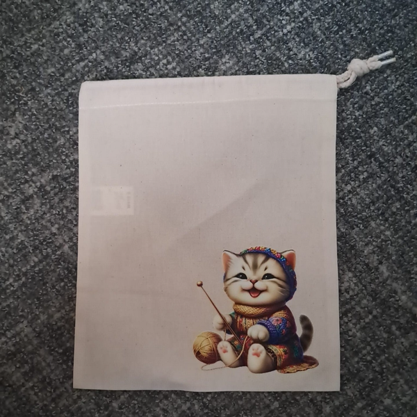 Bij Franka Project Bag Poes 25x30 cm
