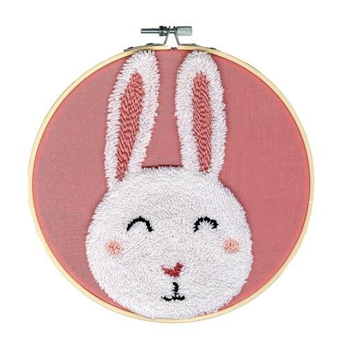 Punchpakket konijn 10 (17,8 cm rond)